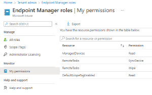 role assignment intune